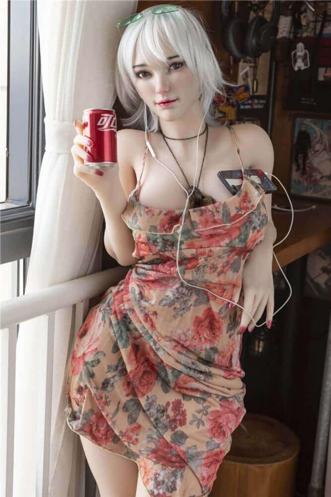 163cm Ava 1:1 Scale Silicone/TPE Large Breast Sex Doll