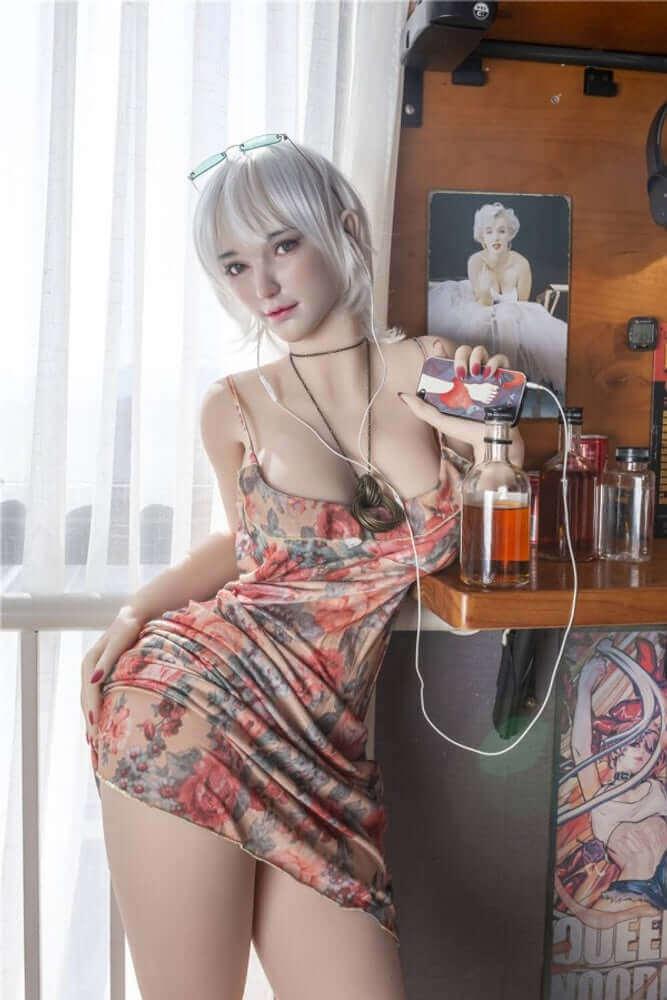 163cm Ava 1:1 Scale Silicone/TPE Large Breast Sex Doll