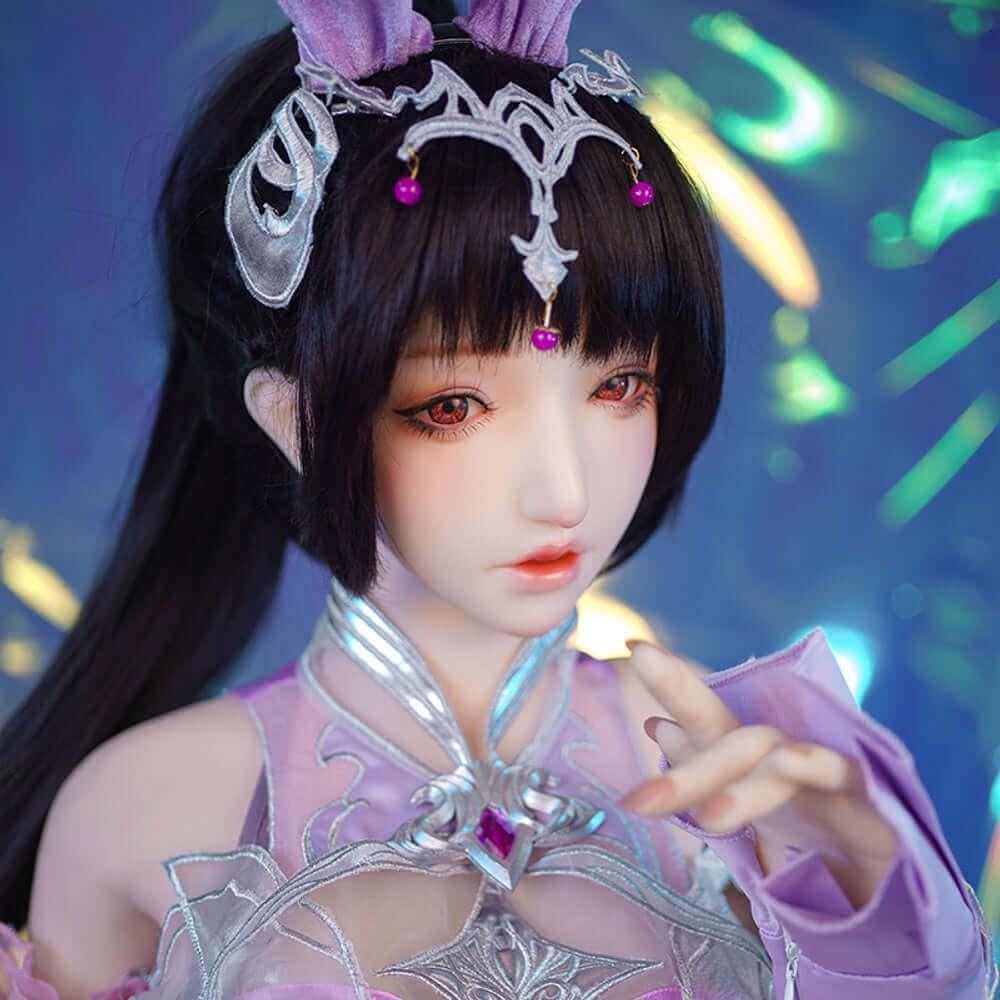 163cm Rabbit 1:1 Scale Silicone/TPE Large Breast Sex Doll