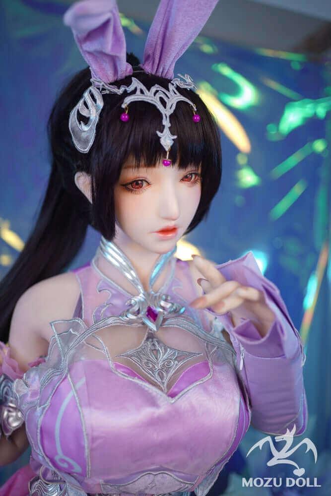 163cm Rabbit 1:1 Scale Silicone/TPE Large Breast Sex Doll