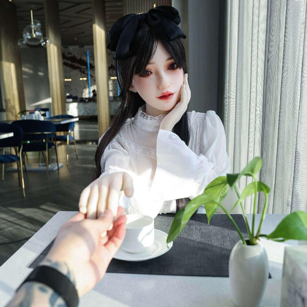 163cm Ailey 1:1 Scale Silicone/TPE Large Breast Sex Doll