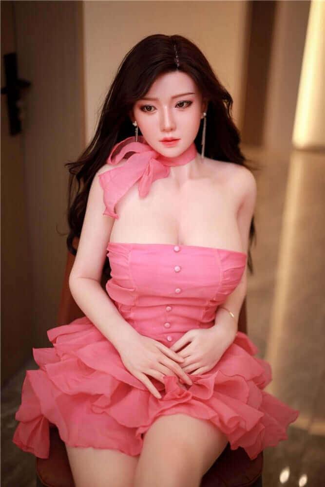 170cm Jie 1:1 Scale Silicone/TPE Large Breast Sex Doll