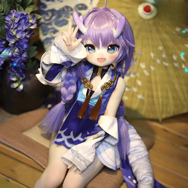85cm White Dragon Game Action Figures Sex Doll