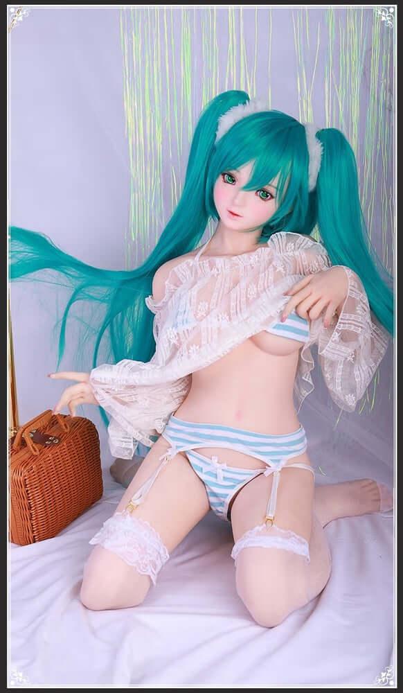 145cm Melody 1:1 Scale Silicone/TPE Medium Breast Sex Doll
