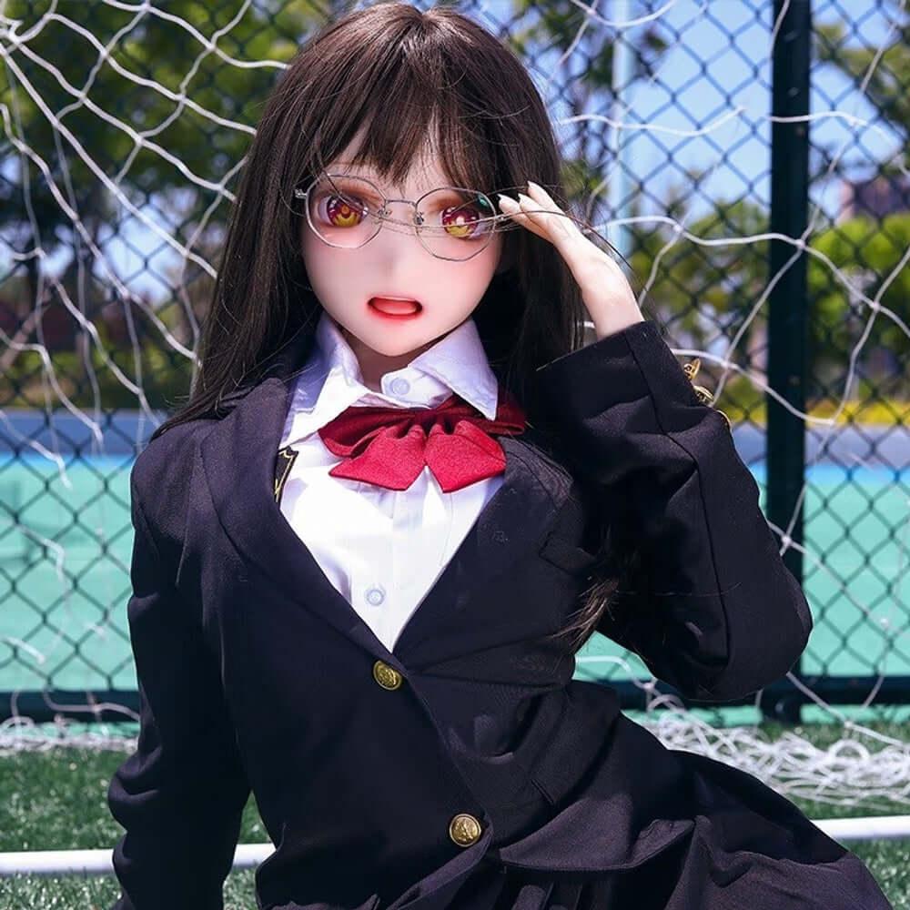 145cm Glaze1:1 Scale Silicone/TPE Small Breast Sex Doll
