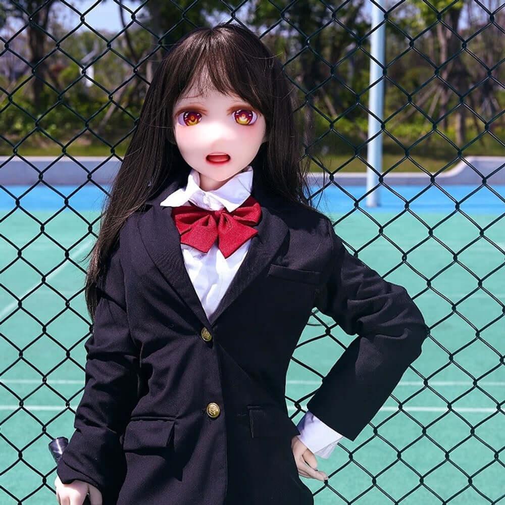 145cm Glaze1:1 Scale Silicone/TPE Small Breast Sex Doll