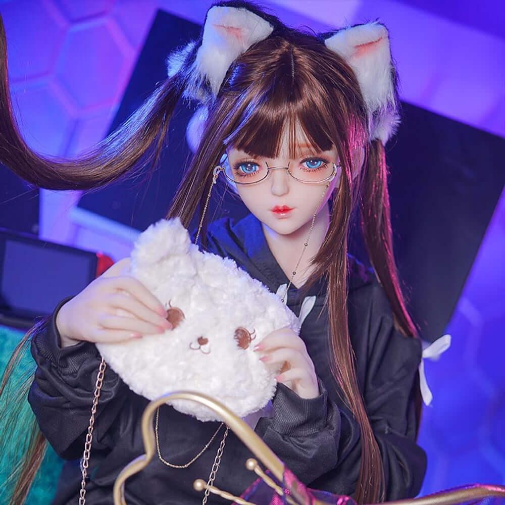 145cm Black Cat 2.0 1:1 Scale Silicone/TPE Small Breast Sex Doll