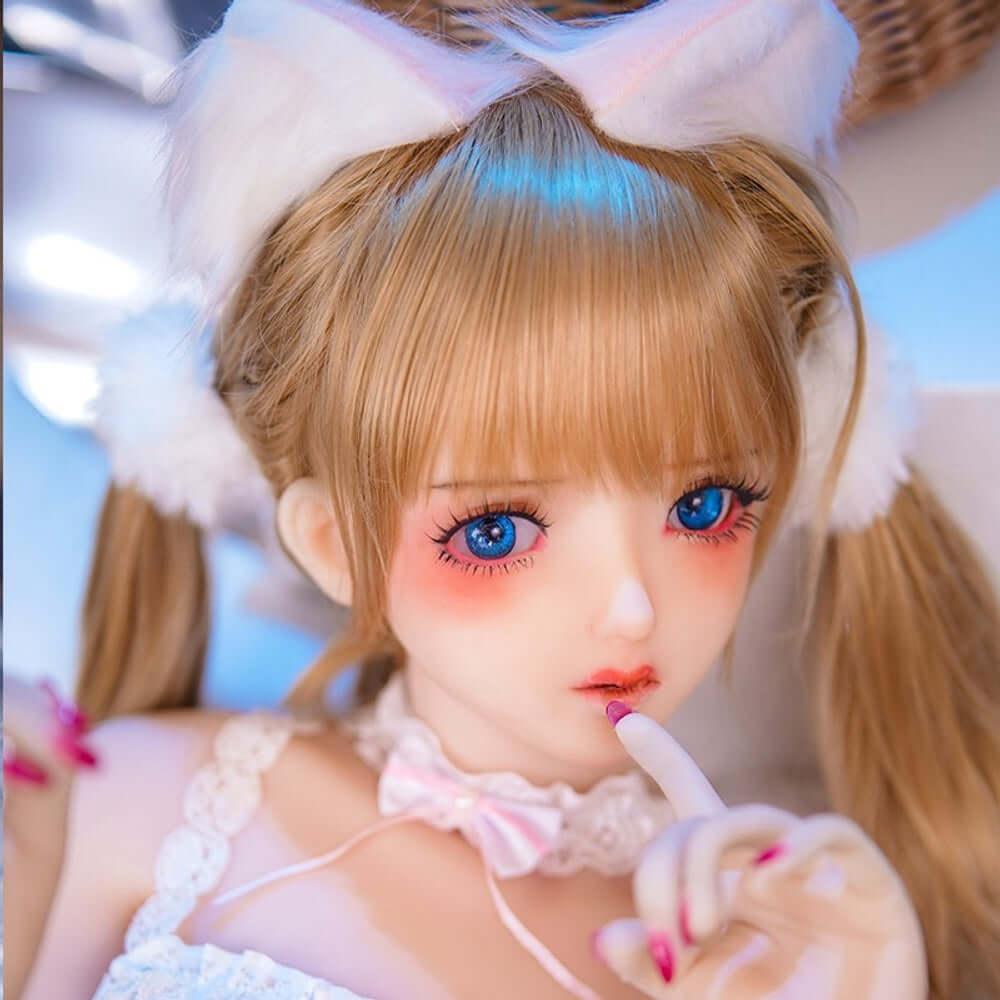 145cm White 1:1 Scale Silicone/TPE Large Breast Sex Doll