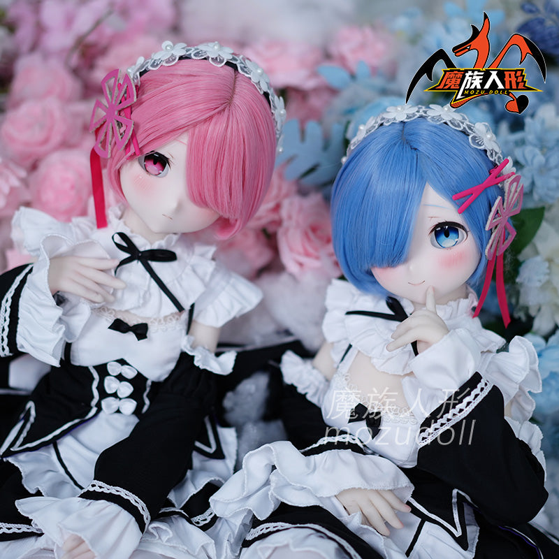 85cm Rem &amp; Ram Anime Action Figures Doll