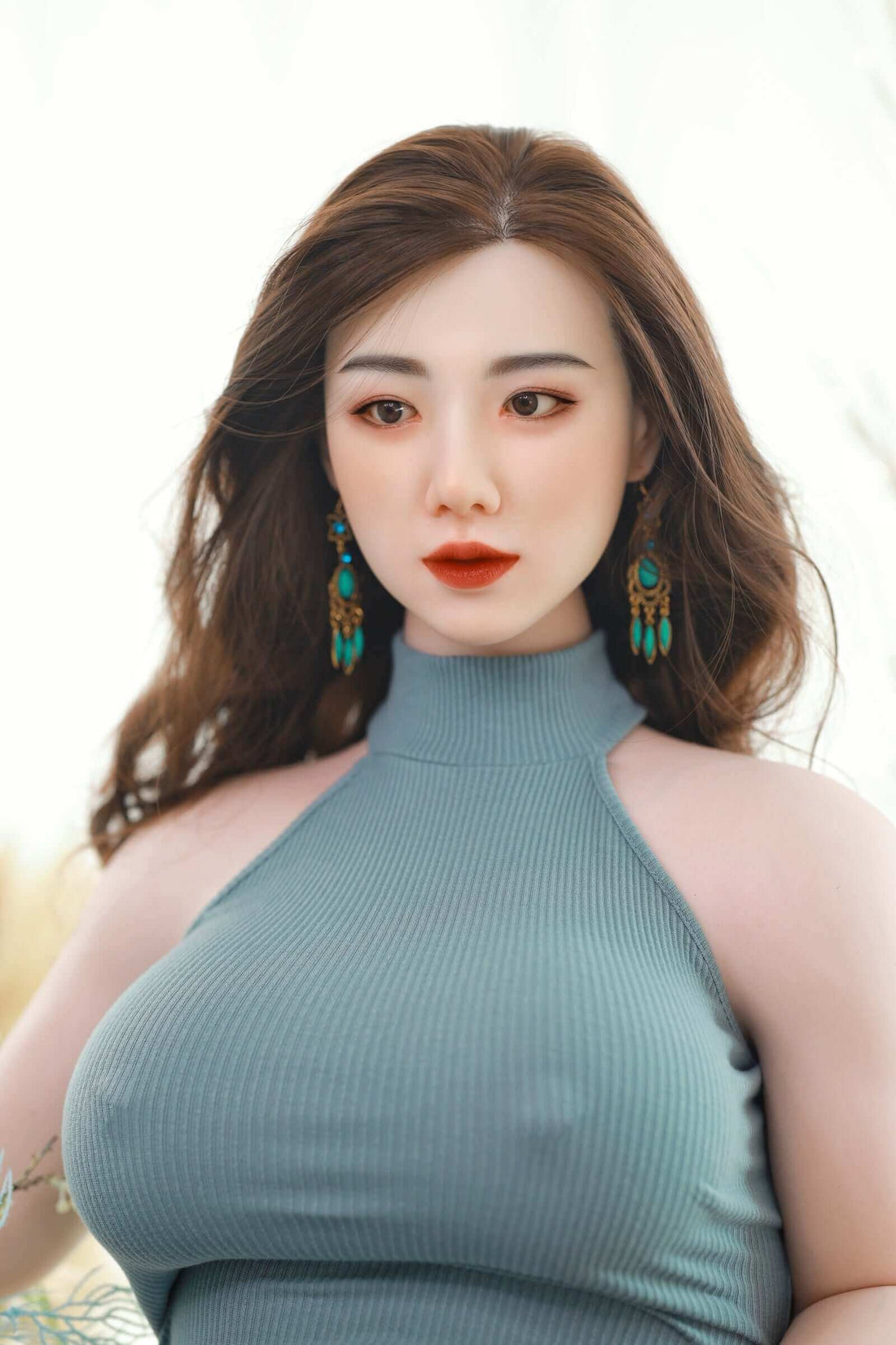 166cm Qianxia 1:1 Scale Silicone Plus size figure Sex Doll