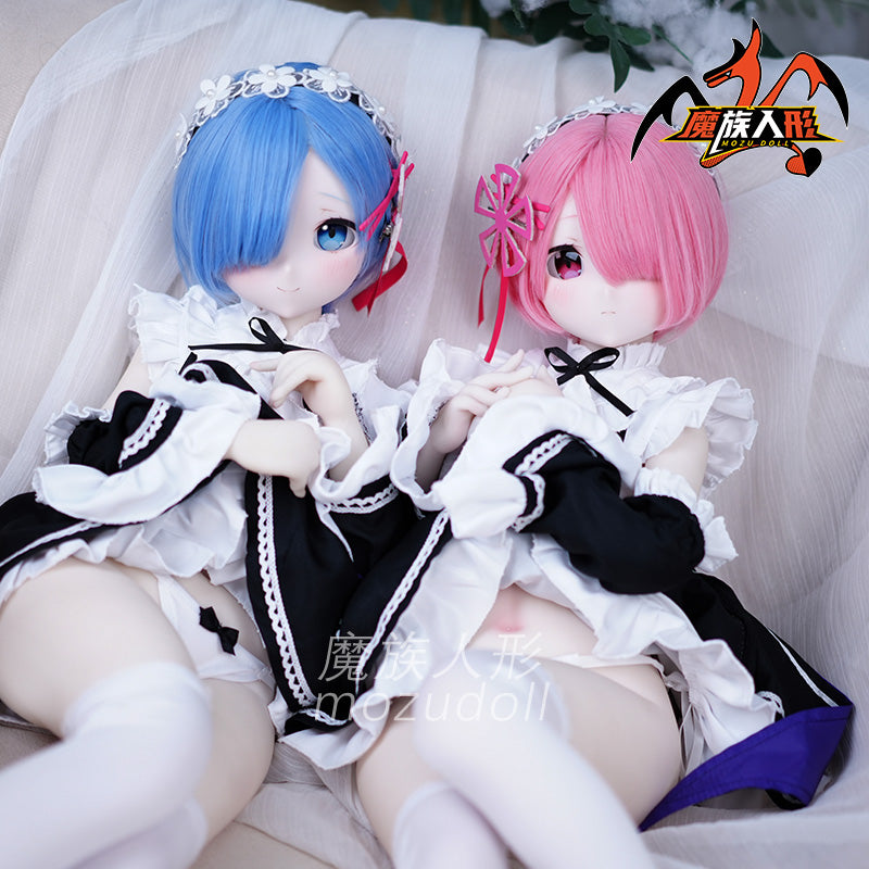 85cm Rem &amp; Ram Anime Action Figures Doll