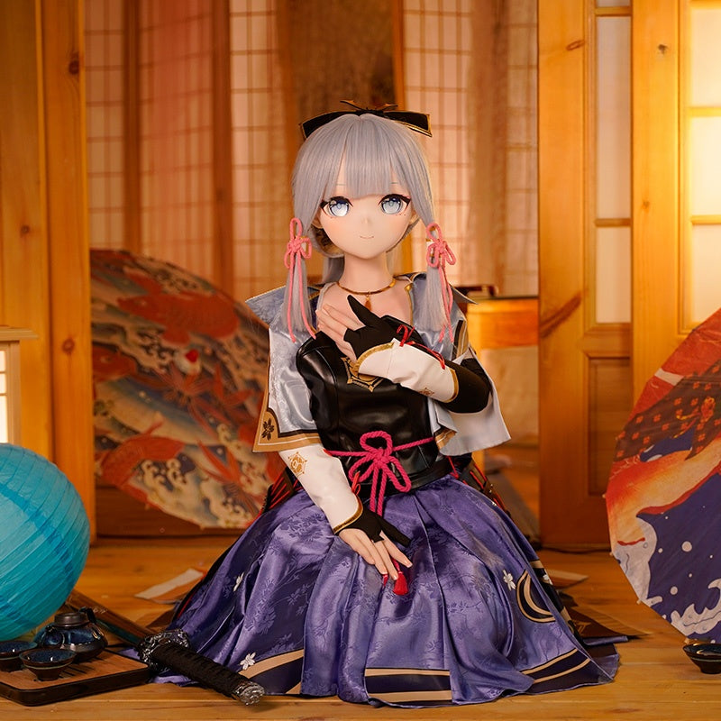 130cm Ayaka Action Figures Doll(Wig)