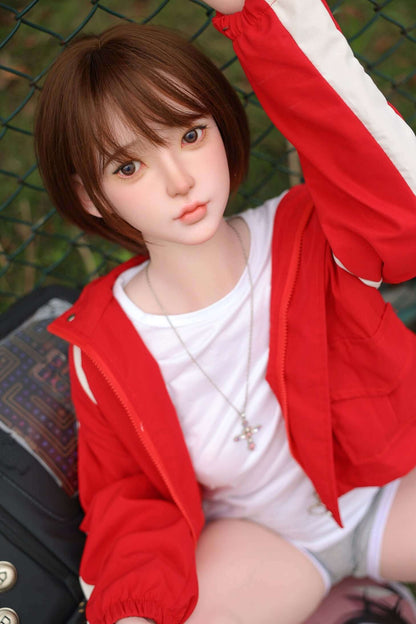 150cm Xiaolan 1:1 Scale TPE/Silicone Small Breast Sex Doll