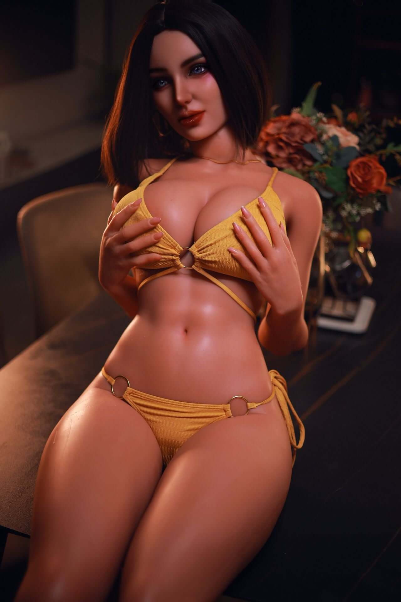 163cm Millicent 1:1 Scale Full Silicone Large Breast Sex Doll