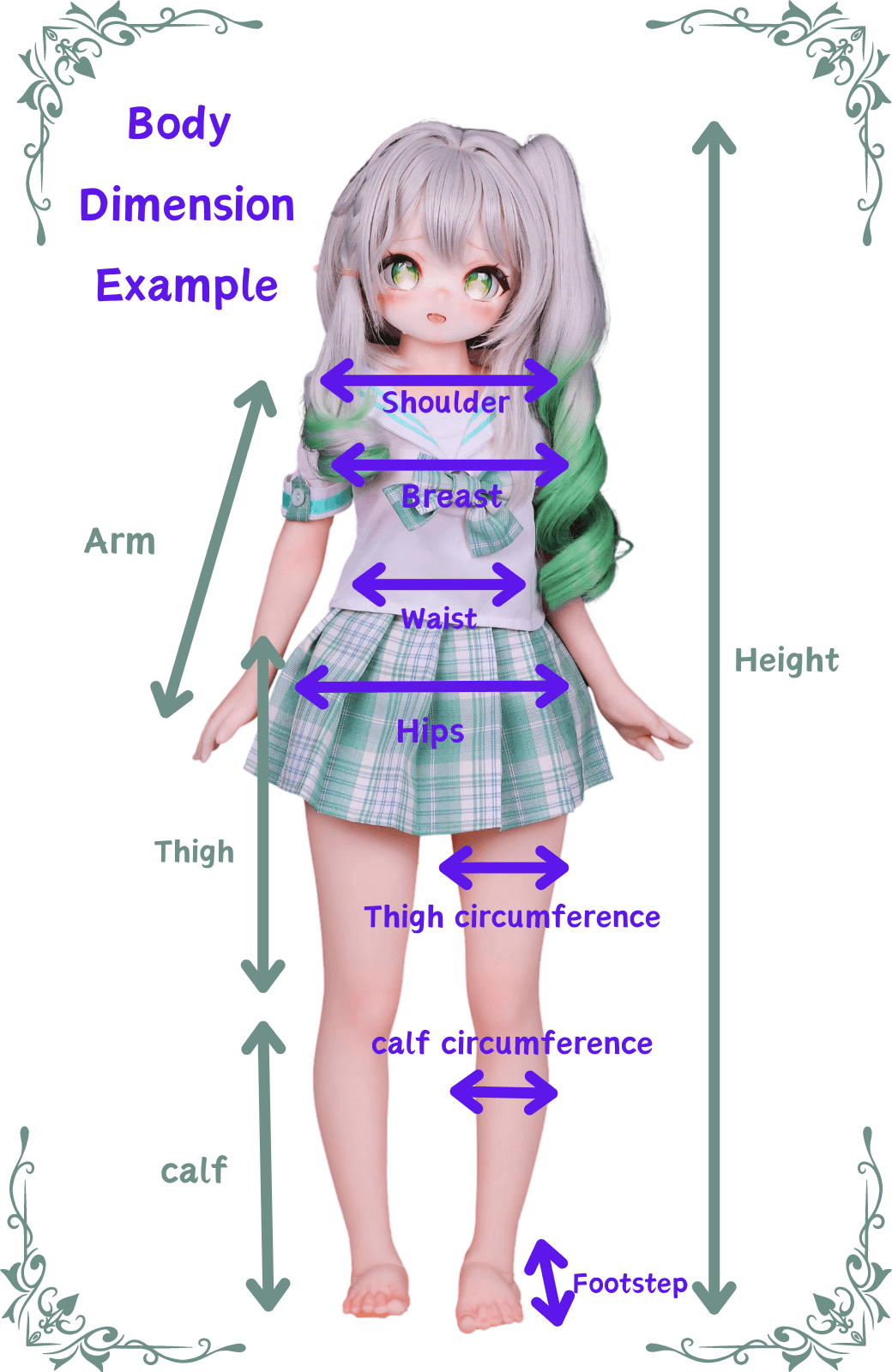 85cm Mozu Doll Customization