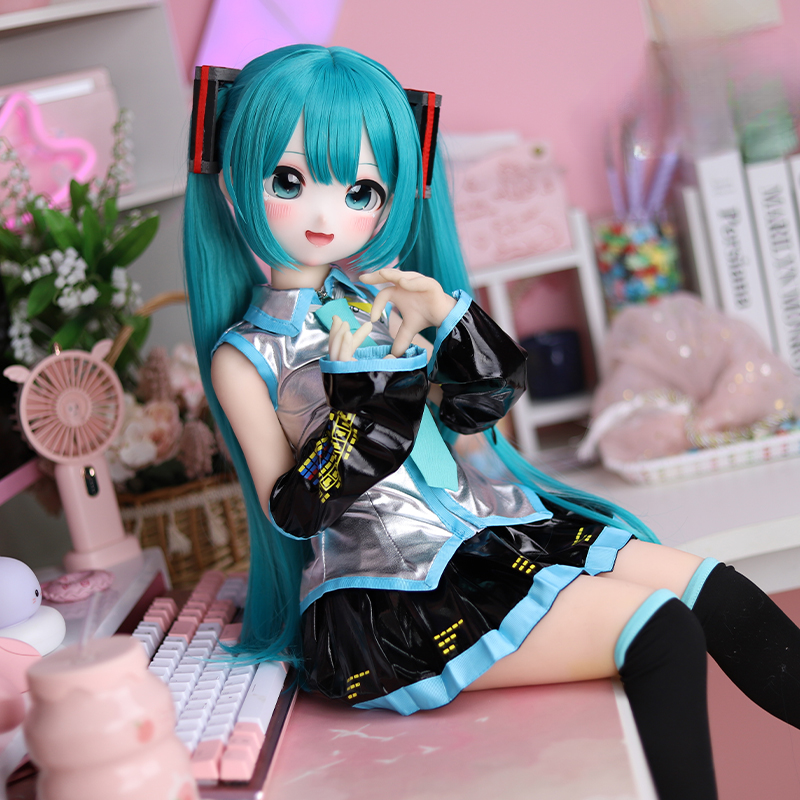 85cm Miku Action Figures Doll(Wig)